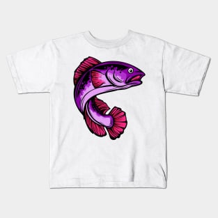 Snakehead fish Kids T-Shirt